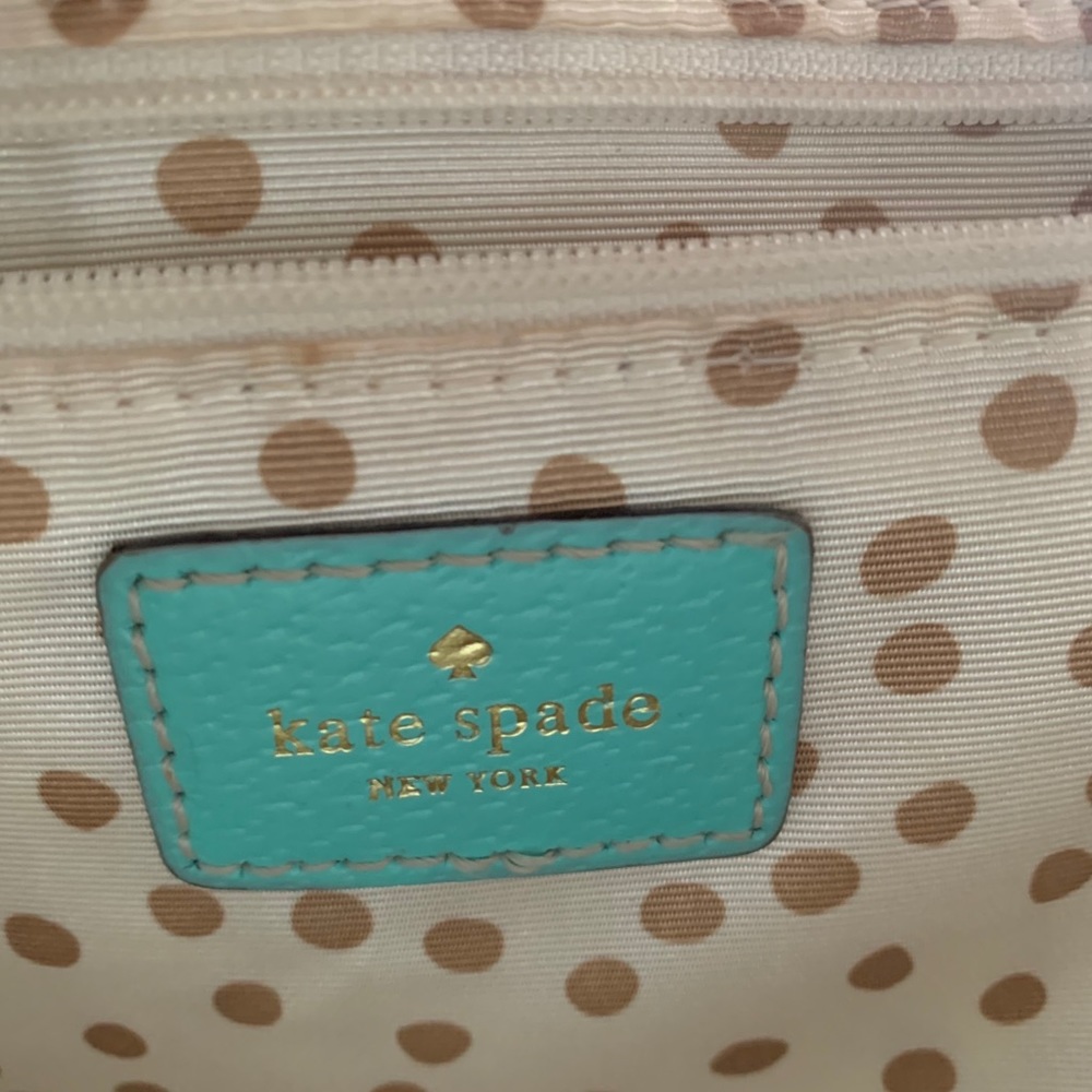 Kate Spade Aqua/ Tiffany Blue Purse 💙 - Picture 8 of 14